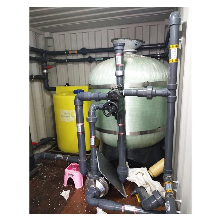 Apparatuur voor ontzilting van zeewater 100T